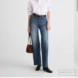 Madewell The Perfect Vintage Wide-Leg Jean
